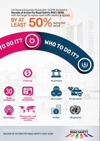 Global Plan for Road Safety ( 2021-2030) | PDF
