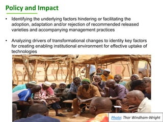 ICRISAT Global Planning Meeting 2019: Research Program - West and Central Africa by Ramadjita Tabo and team