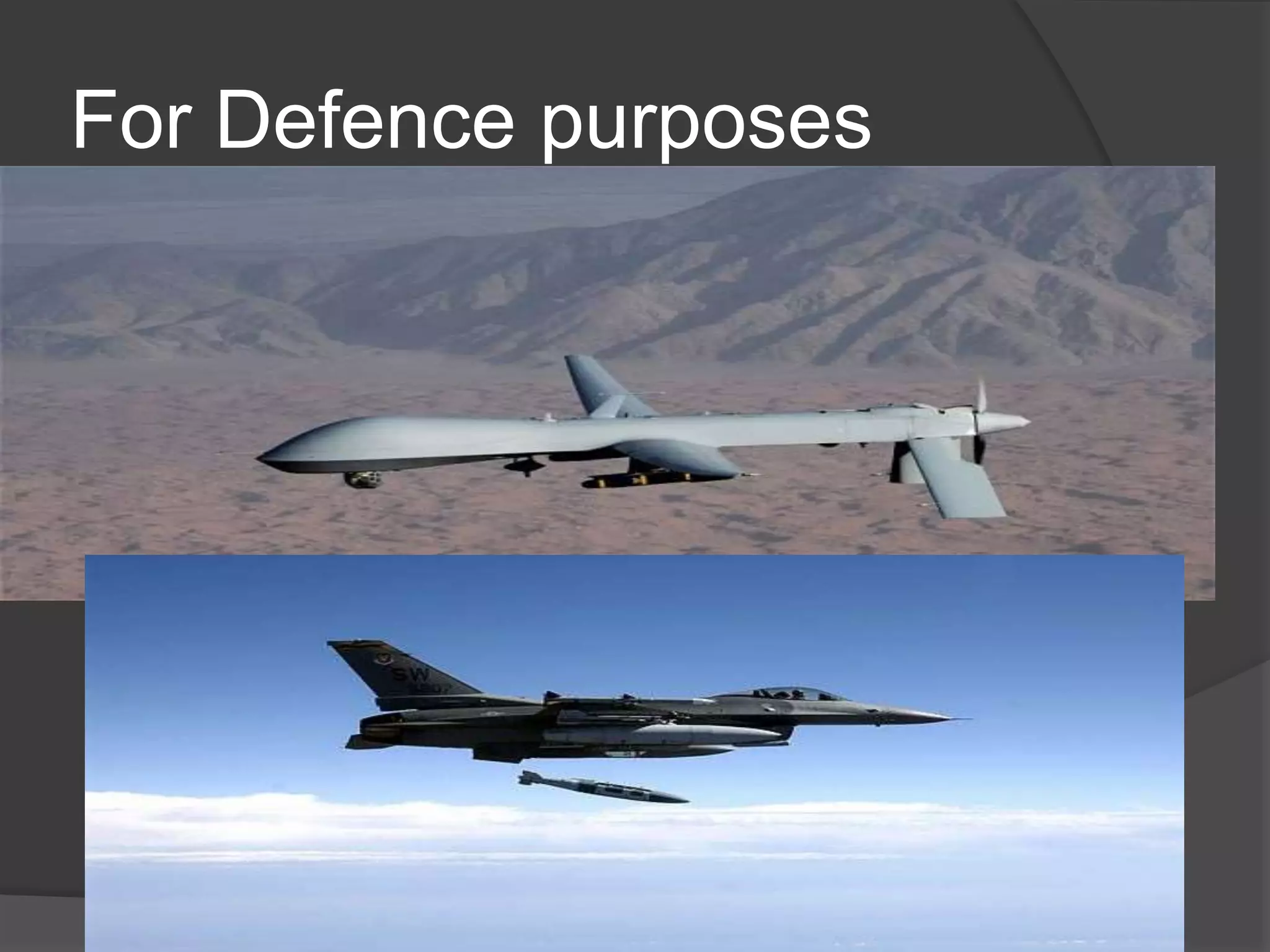 For Defence purposes 
 