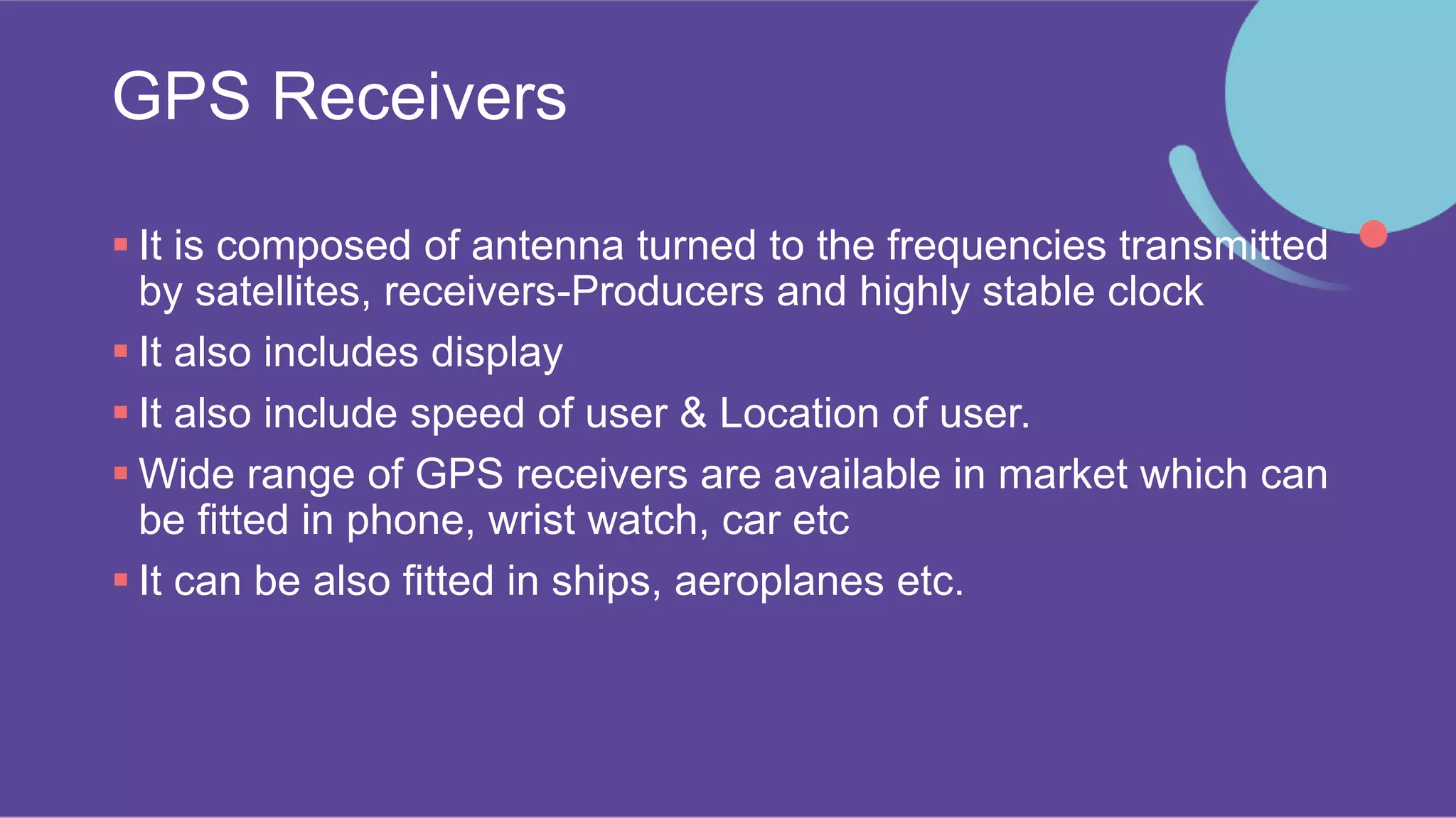 Global positioning system