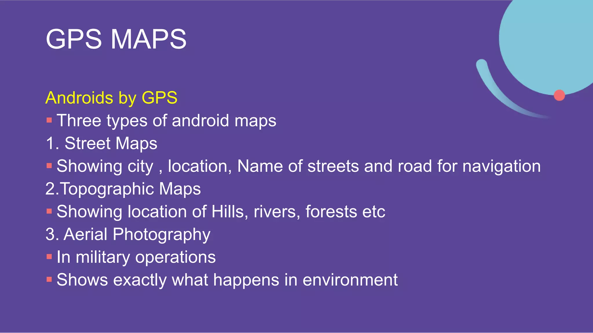 Global positioning system