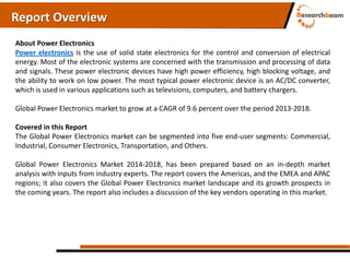 Global power electronics market SWOT Analysis | PDF