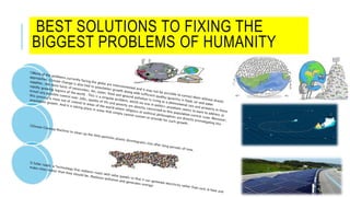 Global problems of humanity