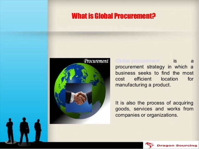 What Is Global Procurement – Global Purchasing – VJNT
