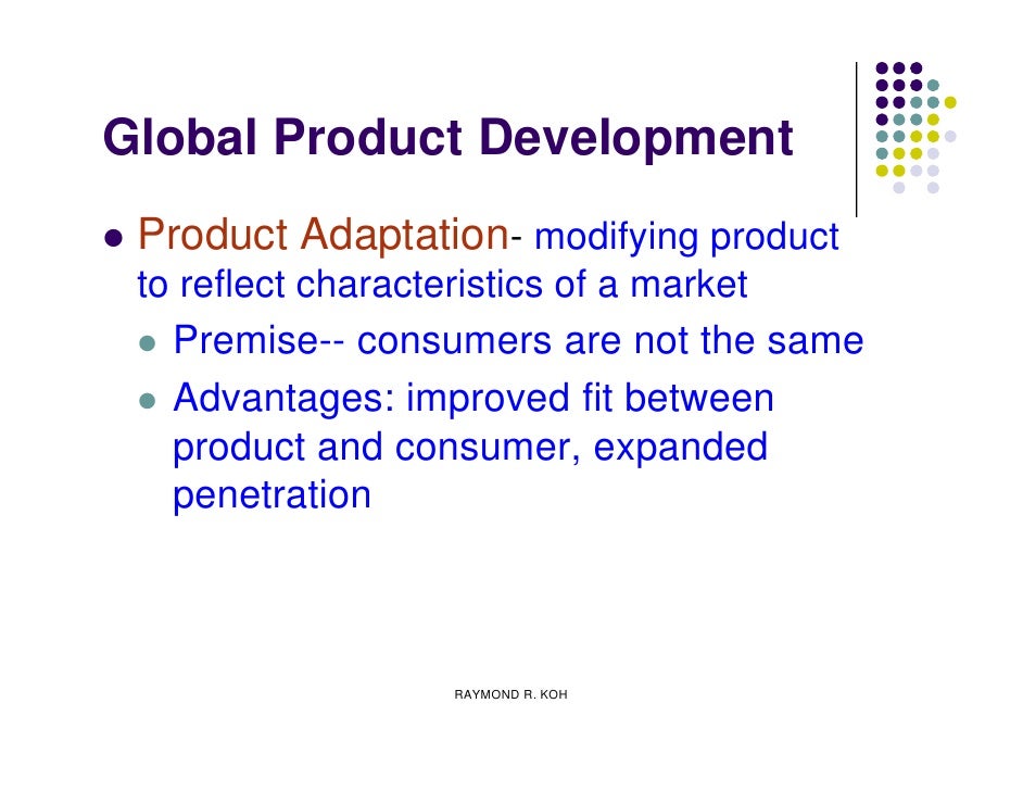 Global Product Strategies