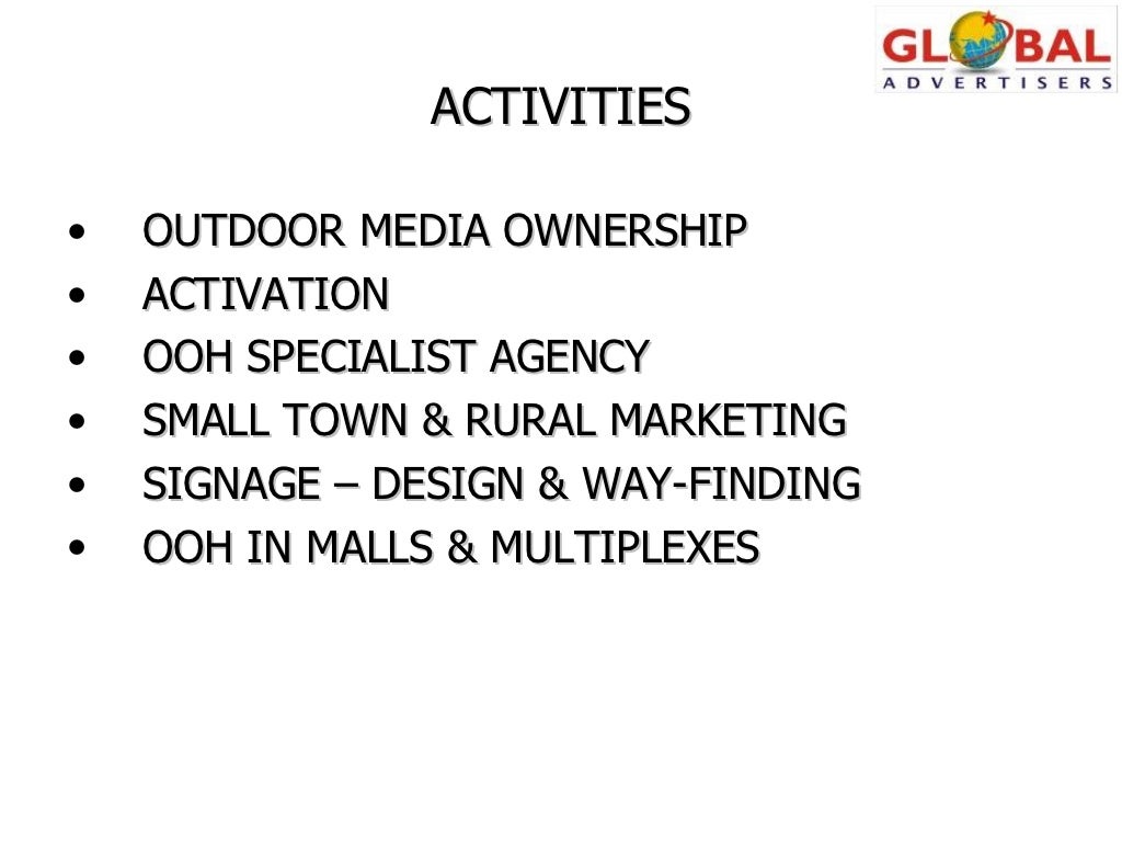 Global Advertisers