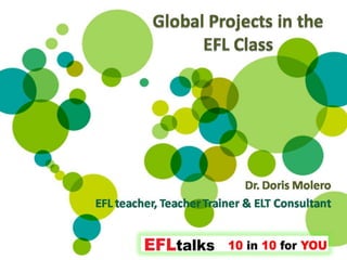 Global projects in the EFL class