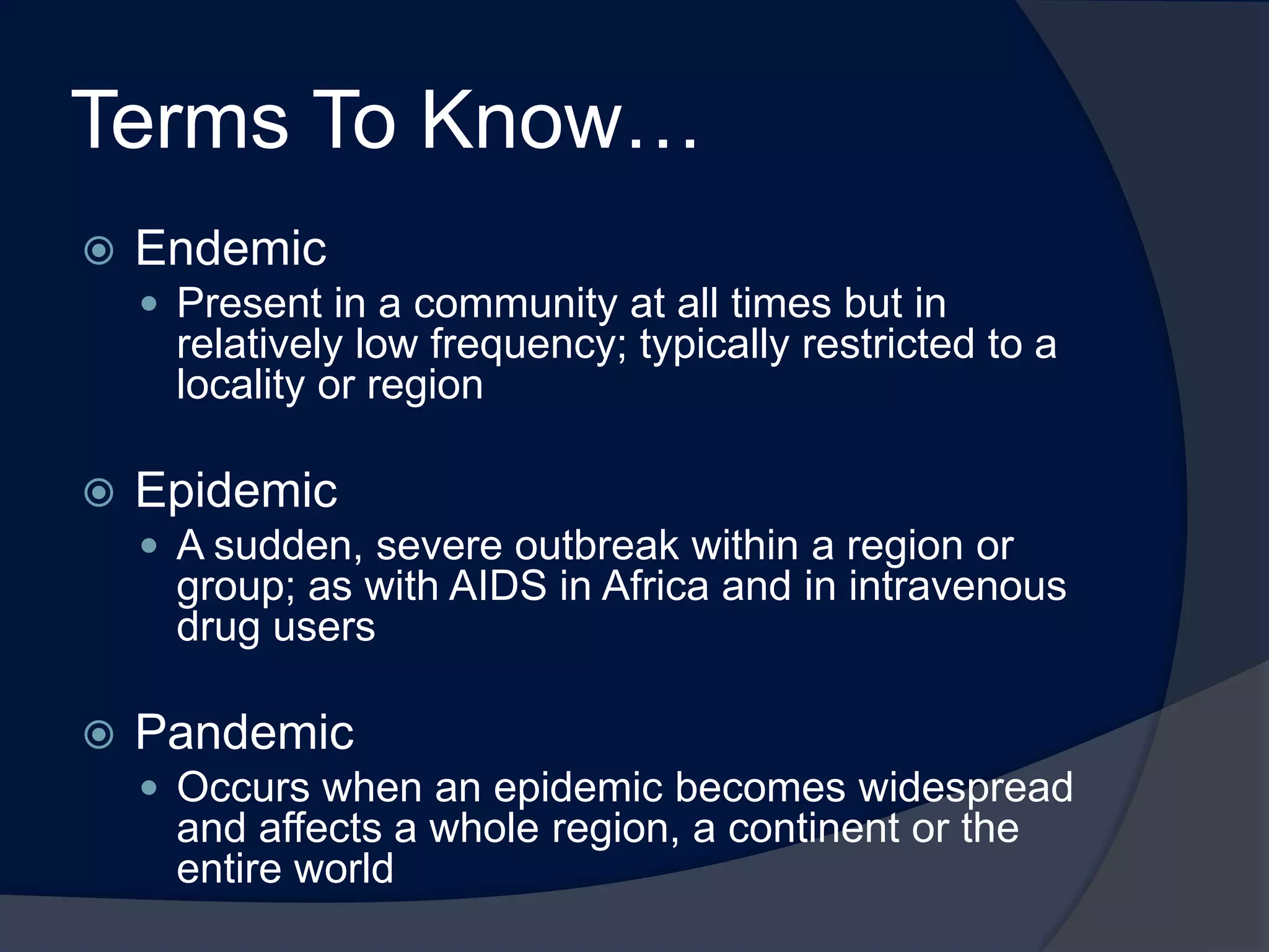 Global Public Health And Pandemics