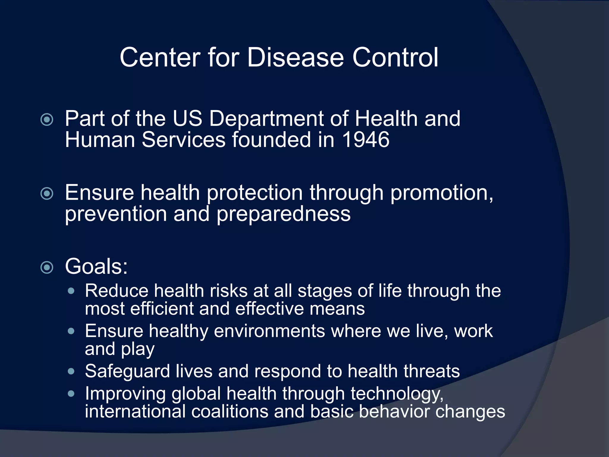 Global Public Health And Pandemics