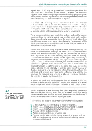 Global recommendations on physical activity for health | PDF