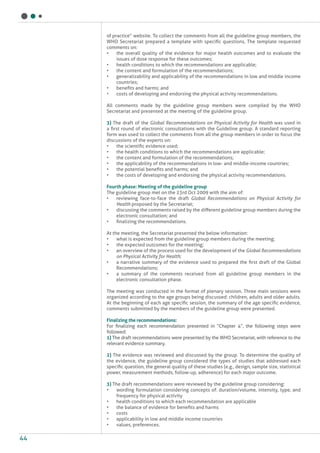 Global recommendations on physical activity for health | PDF