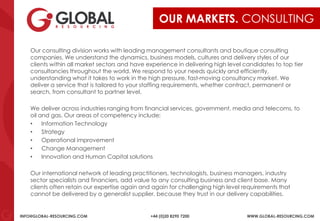 Global Resourcing Company Presentation