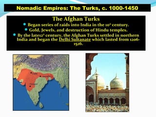 Turks In India Global review overview of 9th grade | PPT
