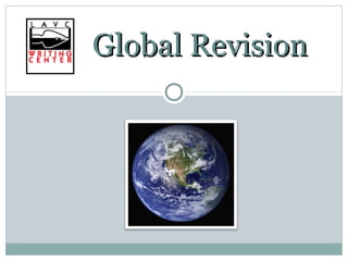 Global RevisionGlobal Revision
 