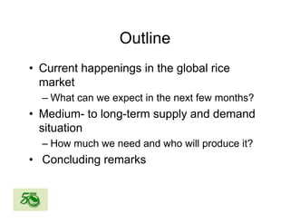 Global rice suppy_demand_outlook