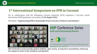 Global Scenario On Sustainable and Resilient Coconut Industry by Dr ...
