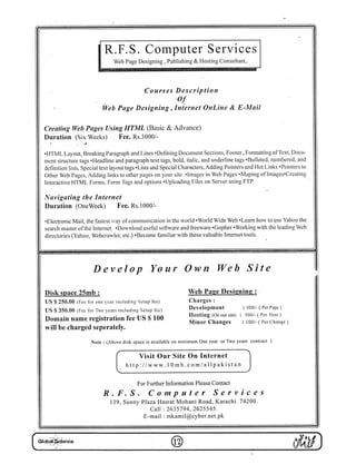 Globalscience january-1998