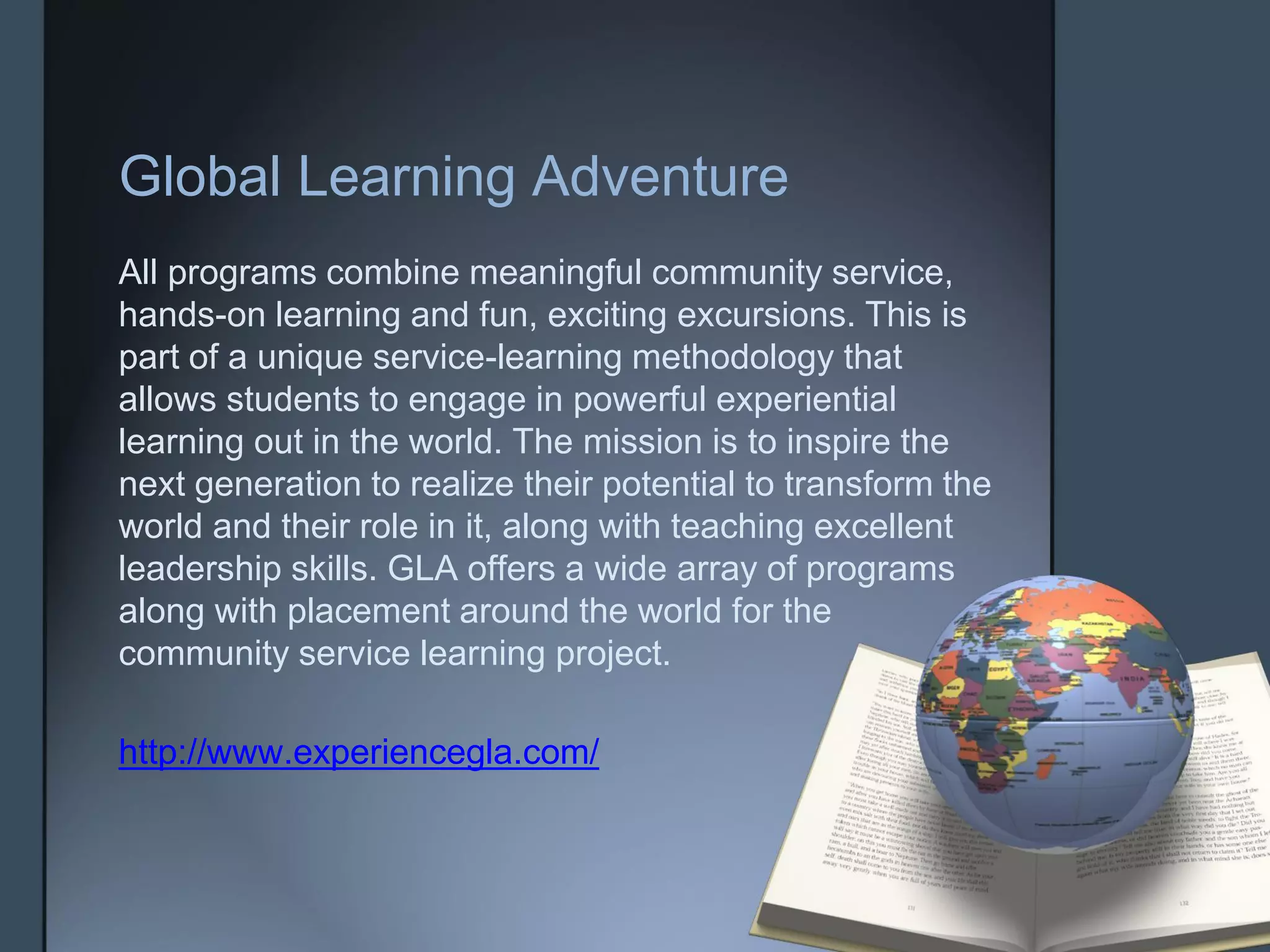 Global Service Learning Project Proposal | PDF