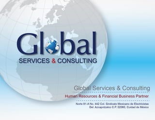 Global services  portafolio 2017