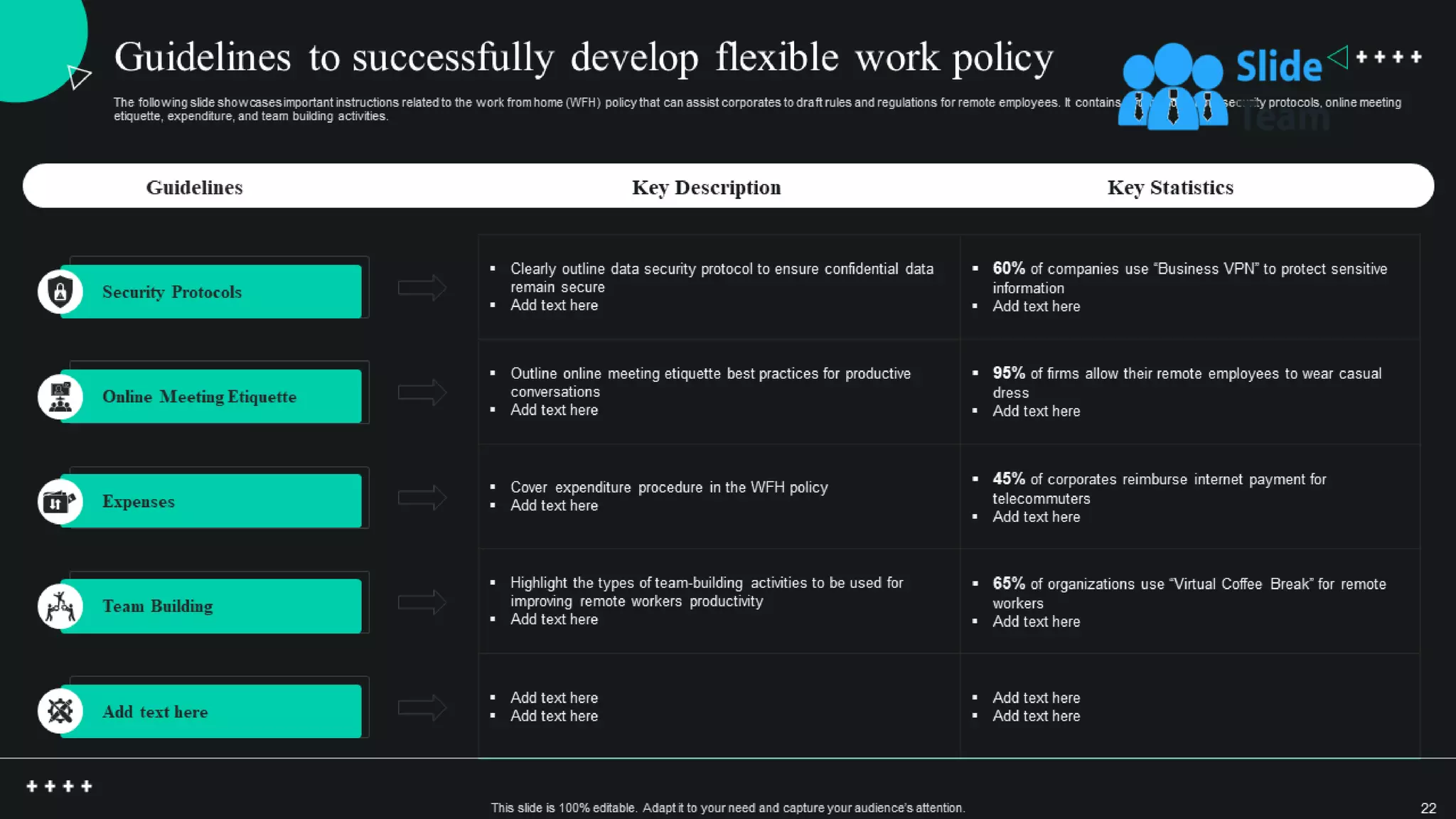 Global Shift Towards Flexible Working Powerpoint Presentation Slides