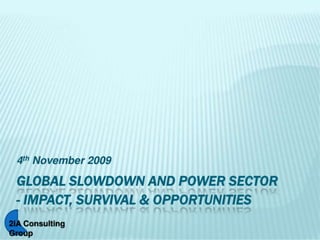 Global Slowdown Of Power Sector