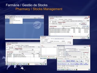 Farmácia / Gestão de Stocks 
Pharmacy / Stocks Management 
 