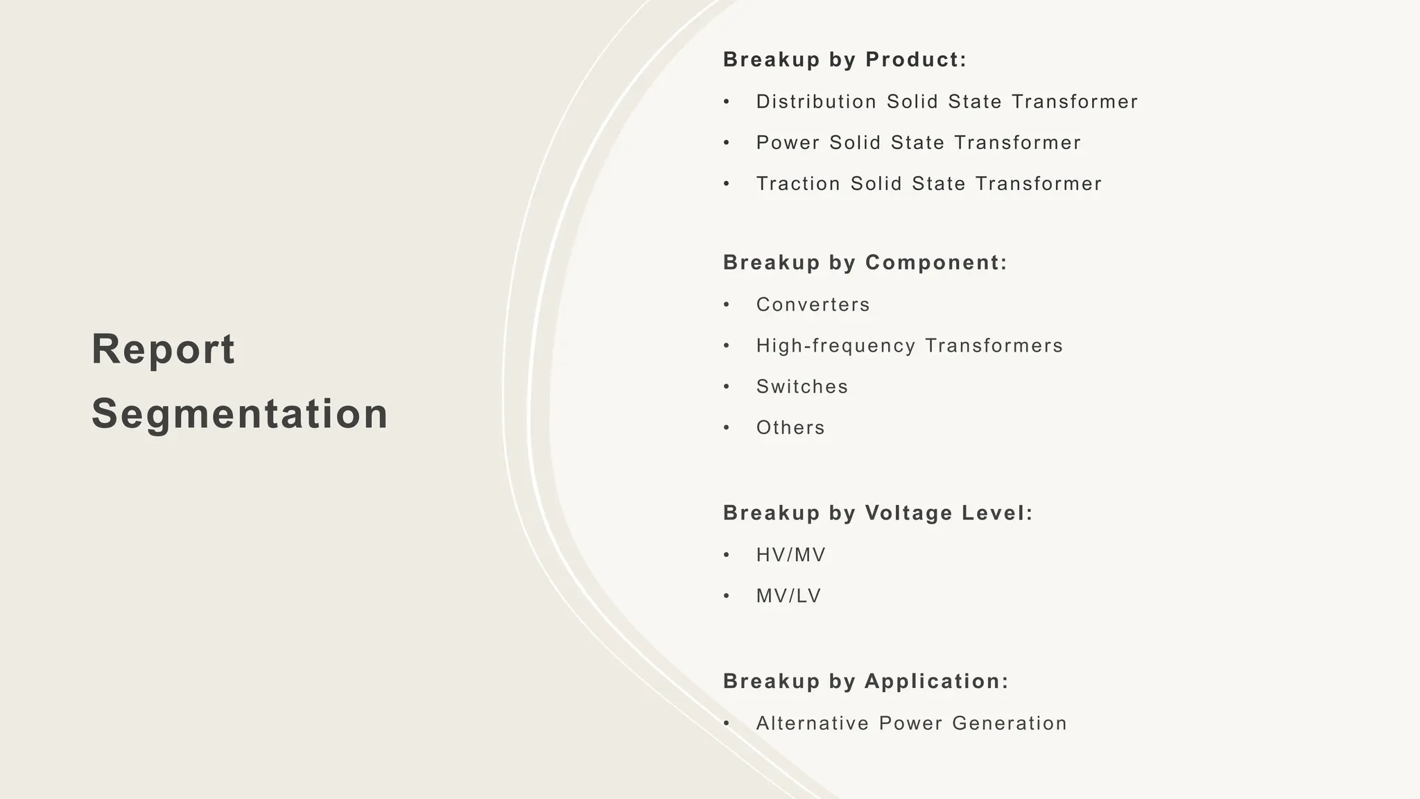 Solid State Transformer Market Ppt Overview Dynamics Trends