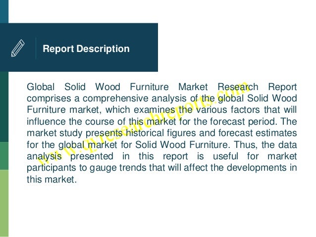 Global Solid Wood Furniture Market Growth Analysis Share 