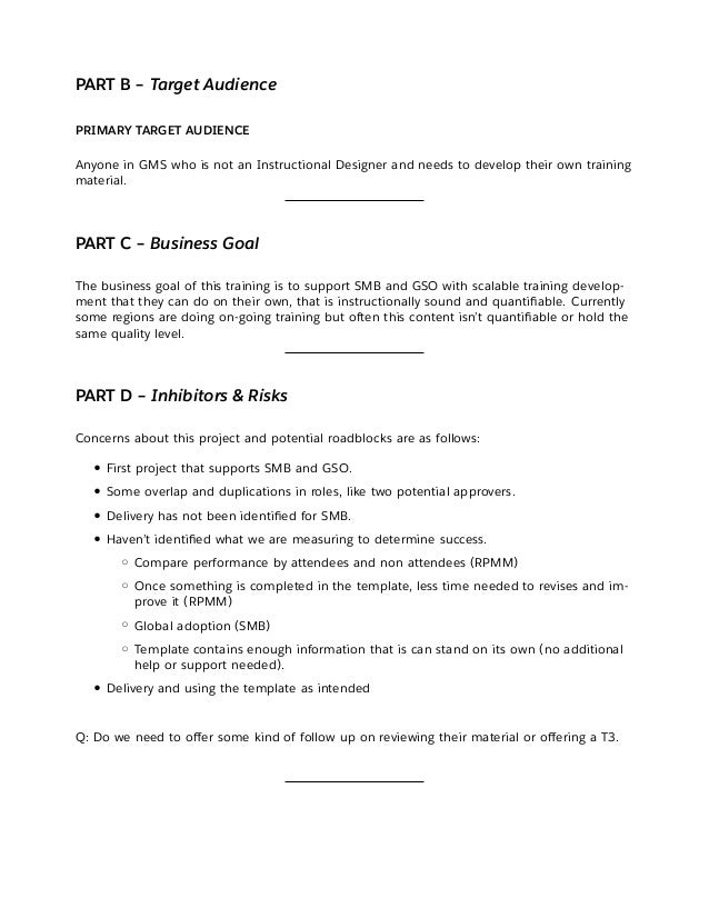 <strong>Recommendation Template</strong> - ProjectConnections Solution design document template
