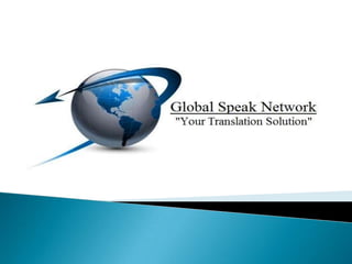 Global Speak Network
