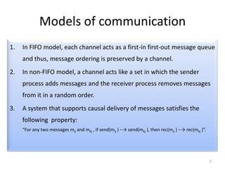 Global state recording in Distributed Systems | PPTX | Programming ...
