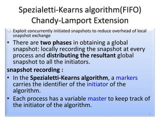 Global state recording in Distributed Systems | PPTX | Programming ...