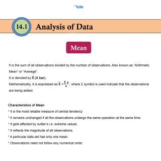 Statistics - Mathematics