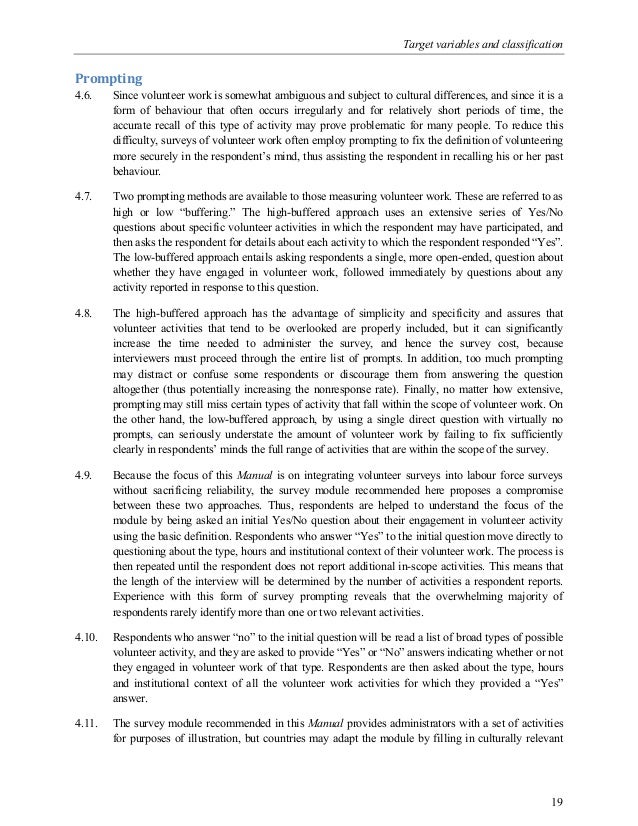 voluntary work essay