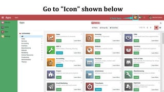 Go to "Icon" shown below
 