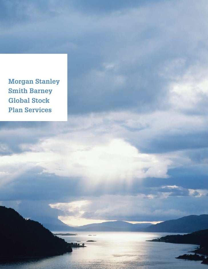 Morgan stanley smith barney stock options