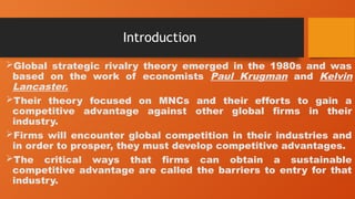 Logistics Rivalry Global Strategic Rivalry Theory of International Trade.pptx