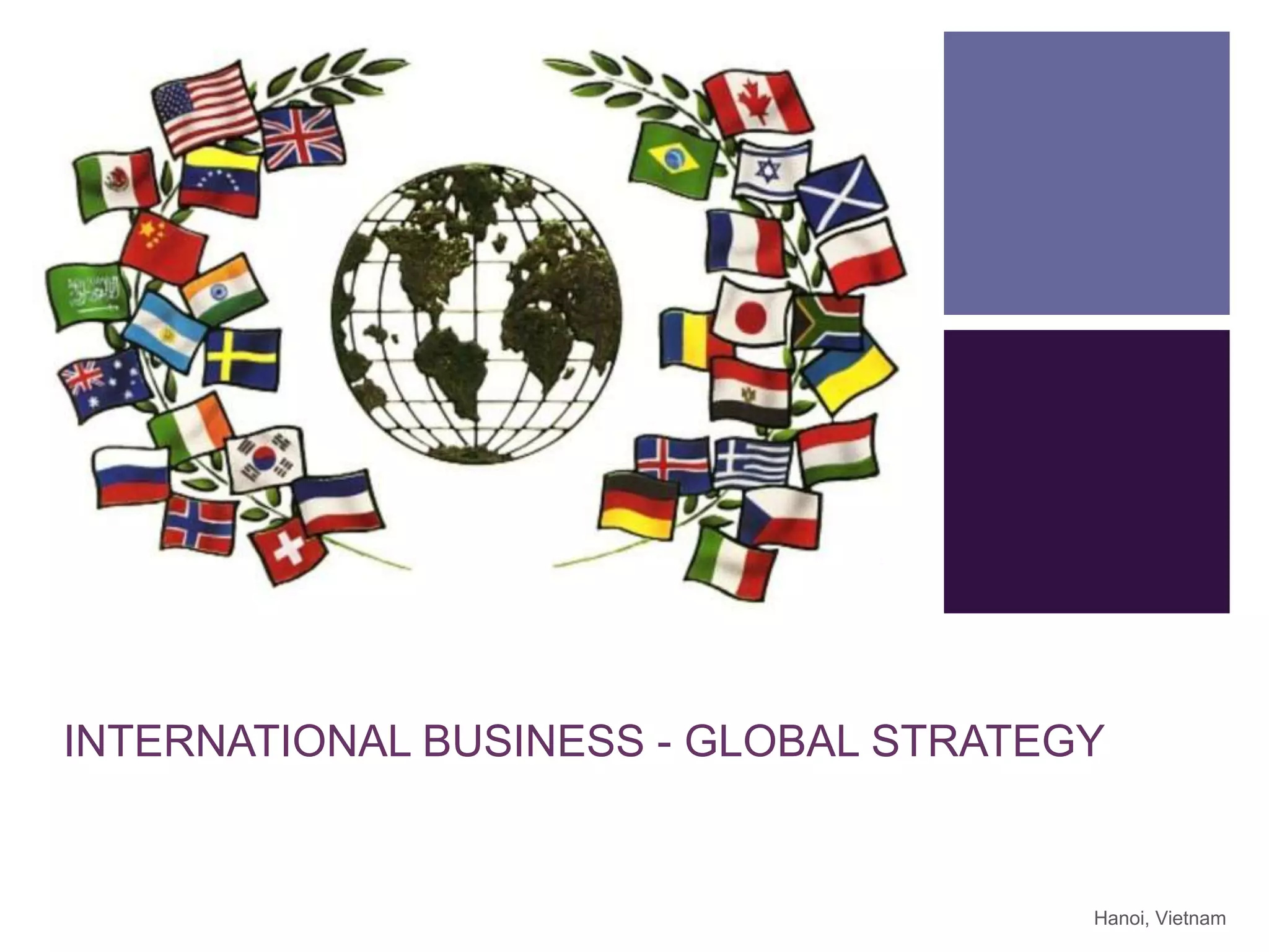 International business strategy_Global strategy PPT