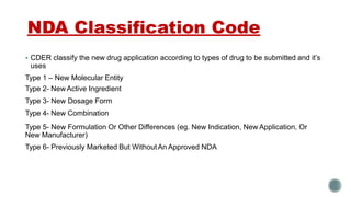 Nda Classification Code GLOBAL SUBMISSION OF IND, NDA, ANDA.pdf