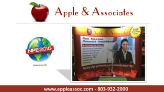 www.appleassoc.com - 803-932-2000