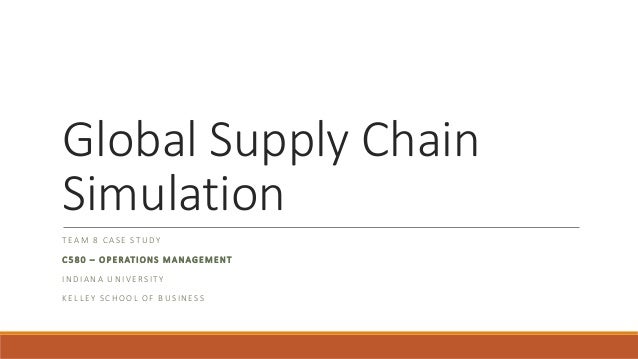 supply chain simulation case study