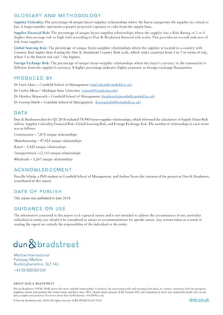 Global supply chain risk report q1 2018 | PDF