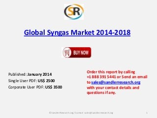 Global Syngas Market 2014-2018

Published: January 2014
Single User PDF: US$ 2500
Corporate User PDF: US$ 3500

Order this report by calling
+1 888 391 5441 or Send an email
to sales@sandlerresearch.org
with your contact details and
questions if any.

© SandlerResearch.org/ Contact sales@sandlerresearch.org

1

 
