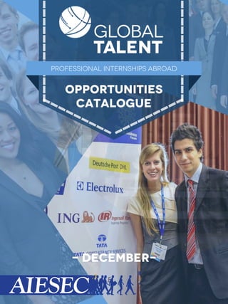 professional internships abroad
opportunities
catalogue
- January-
 