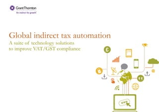 Global indirect tax automation
A suite of technology solutions
to improve VAT/GST compliance
 