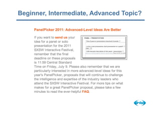 Beginner, Intermediate, Advanced Topic?
 