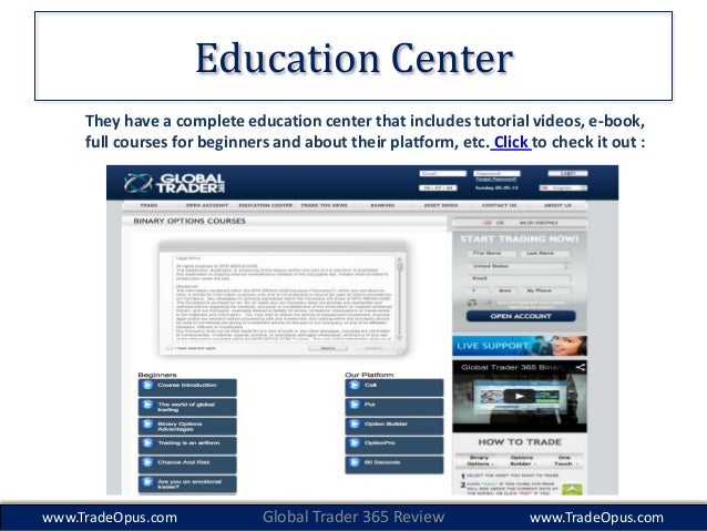 Trader education