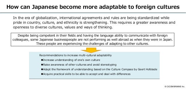 Challenges facing Japanese in a global business environment