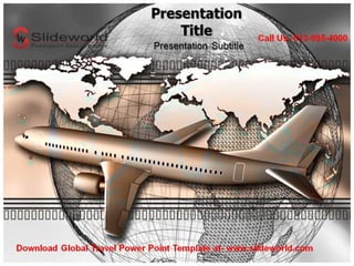 Global Travel Powerpoint Template