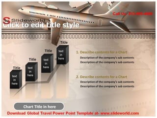 Global Travel Powerpoint Template | PPTX